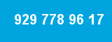 929 778 96 17